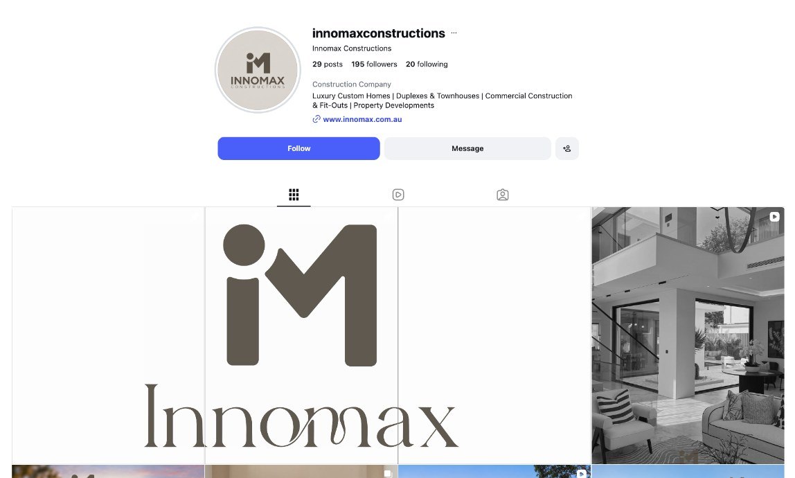 Instagram 主页截图